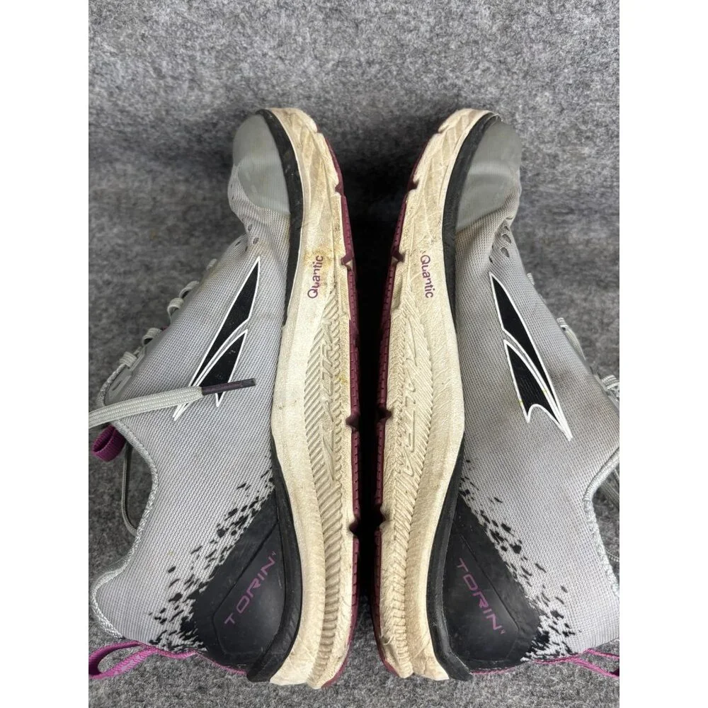 Altra Torin Shoes Womens Size 9 Gray Quantic Zero Drop Running Sneakers Athletic
